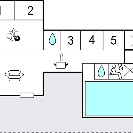 Prázdninový dům Aqua 186 *